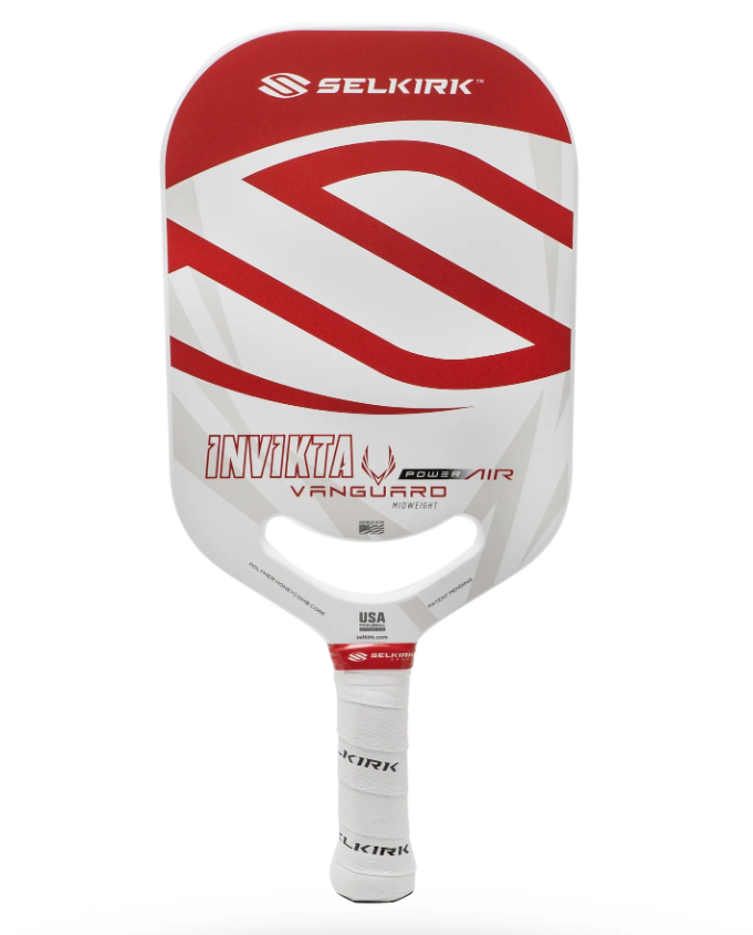 Selkirk Vanguard Power Air Premium Pickleball Paddle Invikta, Red