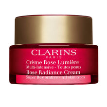 Load image into Gallery viewer, Clarins Rose Radiance Cream Super Restorative All Skin Types 1.7 oz
