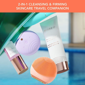 FOREO LUNA 4 go Evergreen Face Cleansing Brush Firming Face Massager