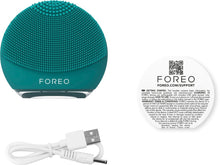 Load image into Gallery viewer, FOREO LUNA 4 go Evergreen Face Cleansing Brush Firming Face Massager
