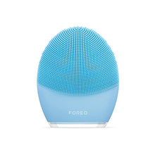 Load image into Gallery viewer, FOREO LUNA 3 for Normal, Combination and Sensitive Skin, Smart Facial Cleansing and Firming Massage Brush for Spa at Home - Blue
