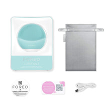 Load image into Gallery viewer, Foreo Luna Mini 3 Smart Silicone Electric Facial Cleansing Brush - Mint
